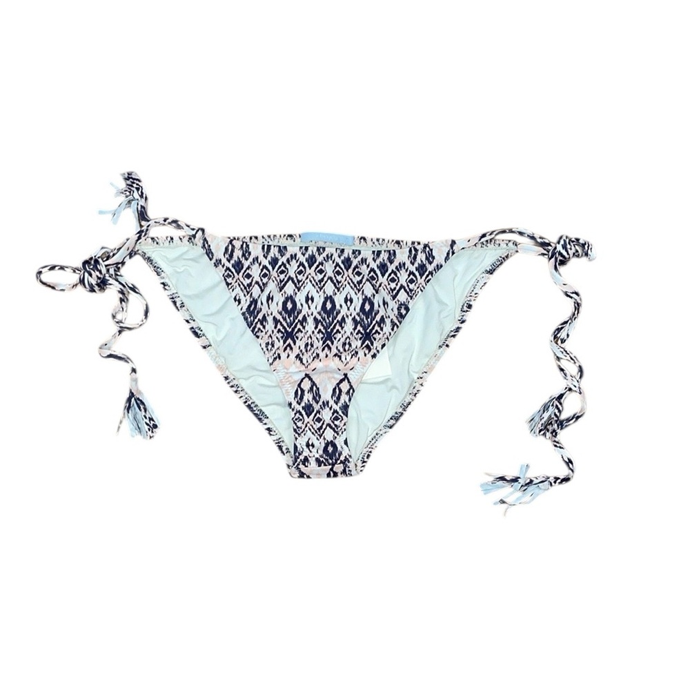 NWT eberjey purple and white bikini bottoms